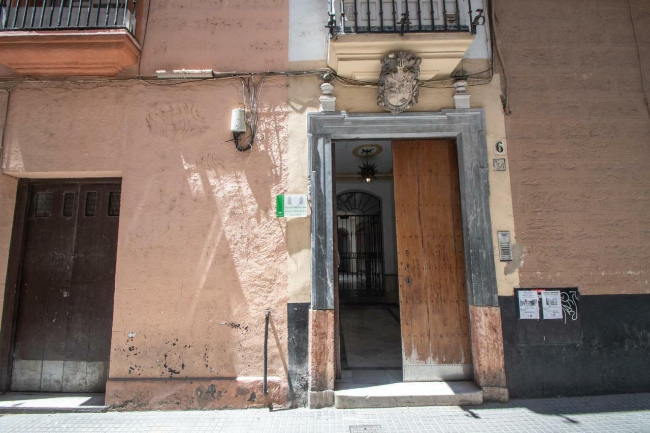Ferienwohnung Apartamento Aires Mediterraneos Cádiz Exterior foto